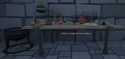 A Potioncrafting table.